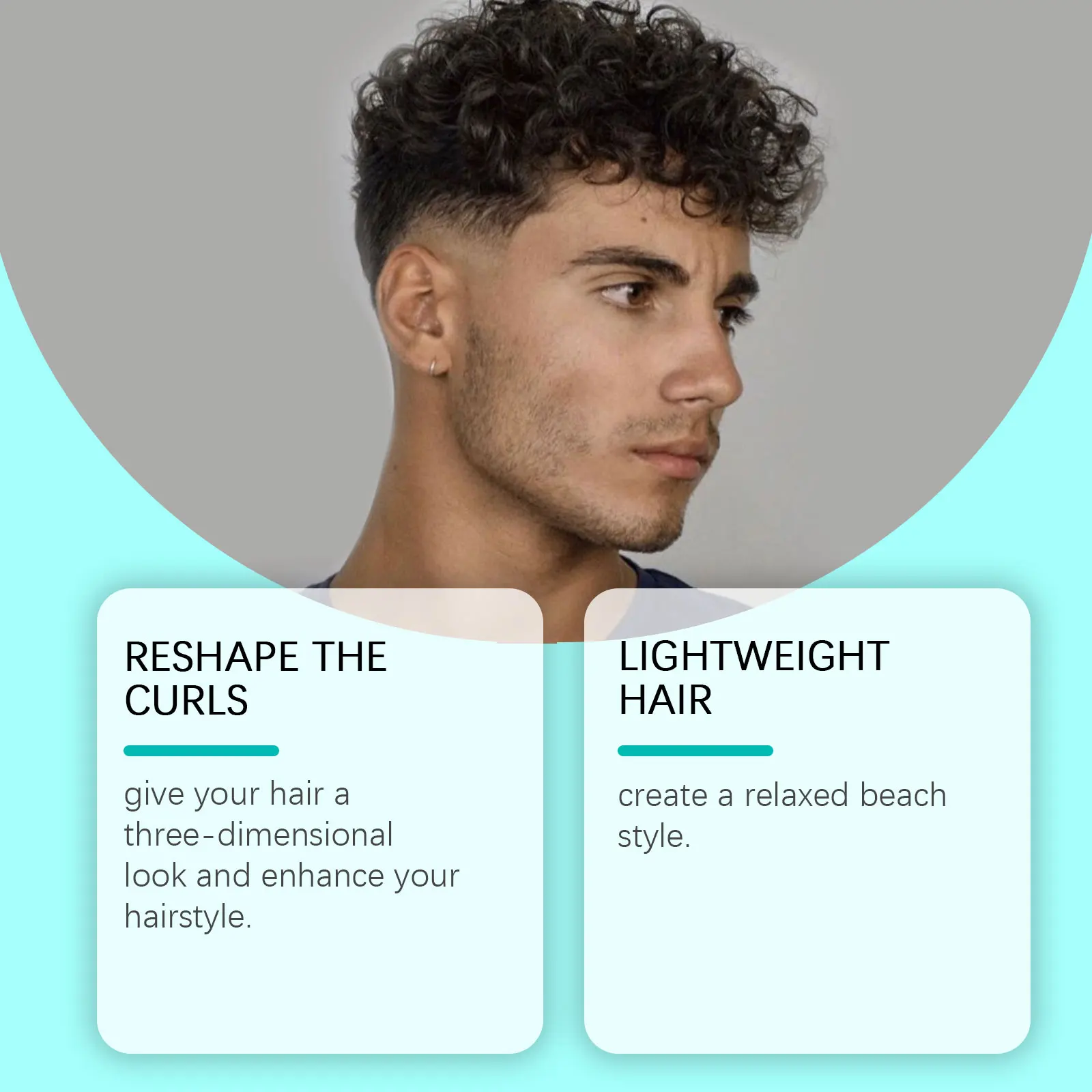 Sea Salt Spray Hair Styling Mousse Repair Damaged Curly Boost Cream Prevent Dryness Add Texture Thickness Curls Styling Products 3 Sea Salt Spray Hair Styling Mousse Repair Damaged Curly Boost Cream Prevent Dryness Add Texture Thickness Curls Styling Products 3