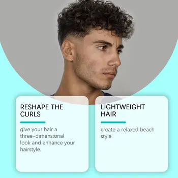 Sea Salt Spray Hair Styling Mousse Repair Damaged Curly Boost Cream Prevent Dryness Add Texture Thickness Curls Styling Products 3 Sea Salt Spray Hair Styling Mousse Repair Damaged Curly Boost Cream Prevent Dryness Add Texture Thickness Curls Styling Products 3