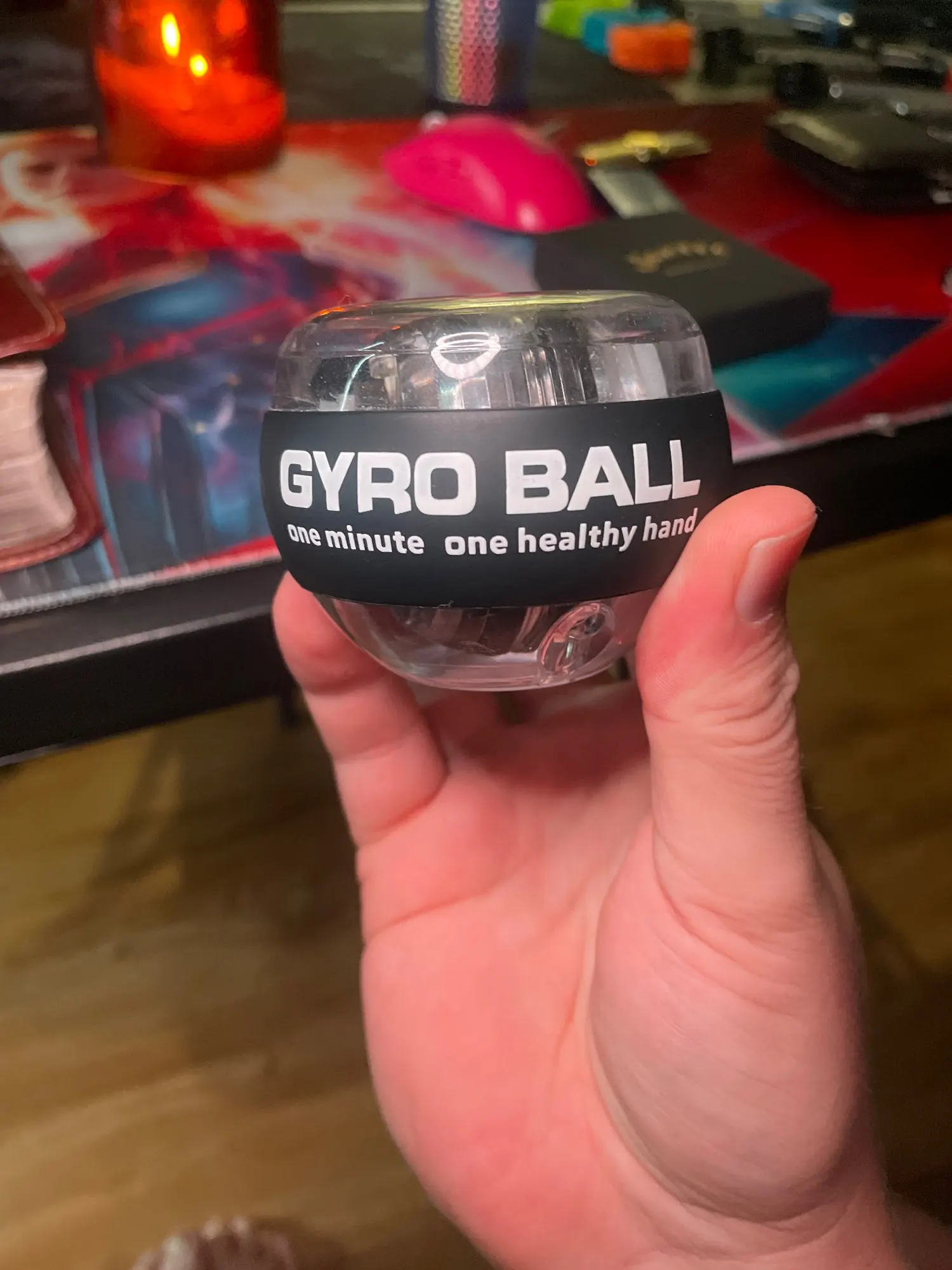 Gyroball – LED Power Ball für stärkere Handgelenke und Arme. photo review