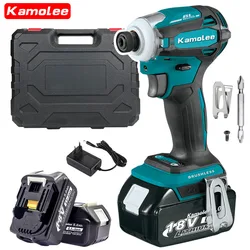 【With ToolBox】Kamolee 588N.m 18V LXT® Lithium‑Ion Brushless Cordless 1/4'' Quick‑Shift Mode™ 5‑Speed Impact Driver