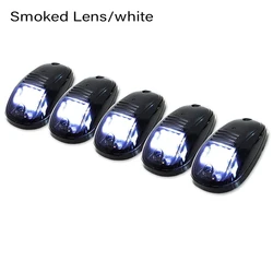 Enhanced Exterior Amber LED Roof Lights (Smoked Lens white)