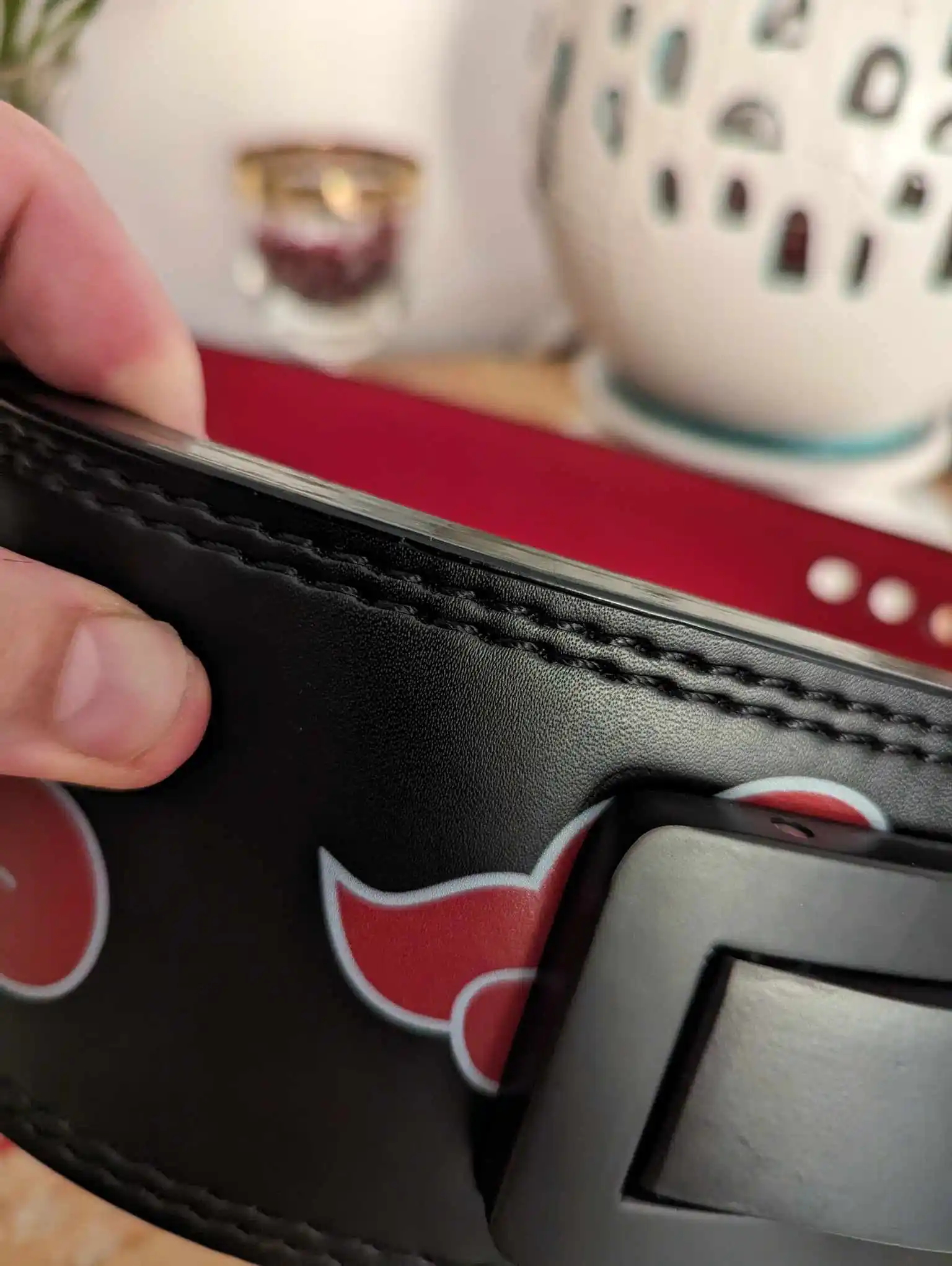 Powerlifting Belt with Lever Clasp: Heavy-Duty Weightlifting Gear for Maximum Support
