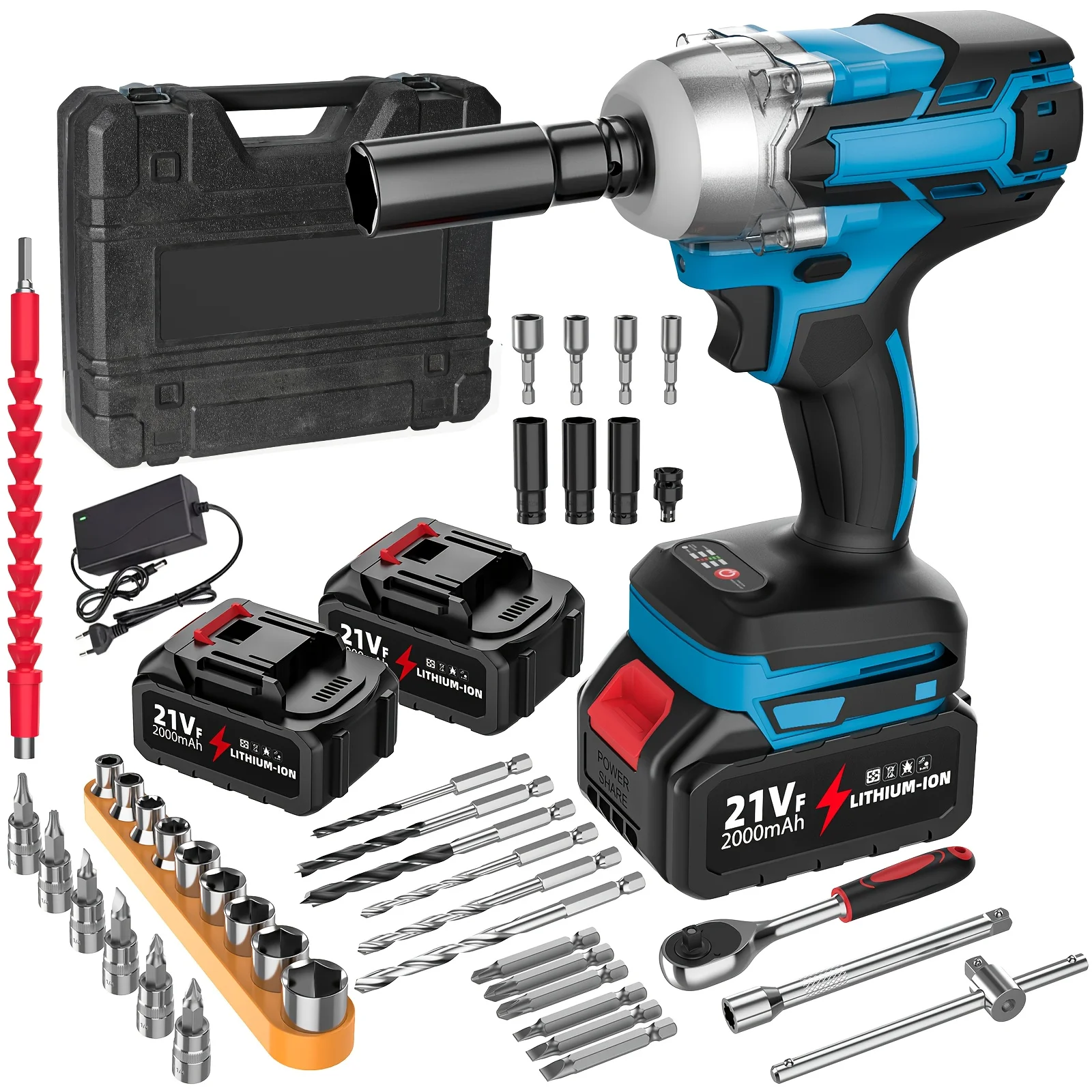 Pistola de impacto eléctrica