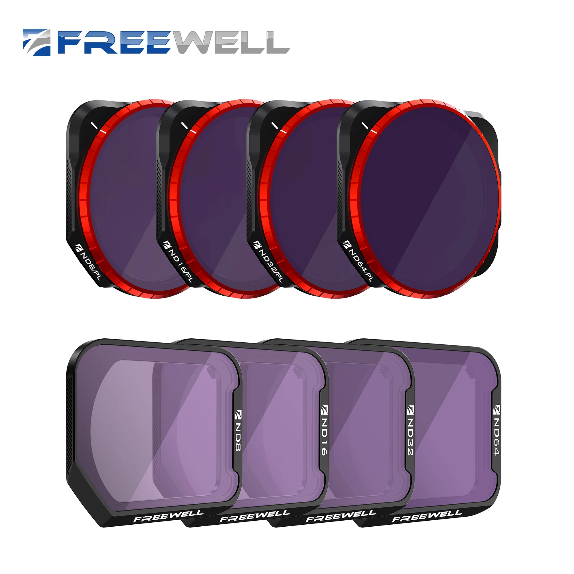

Freewell All Day 8Pack ND, ND/PL Filters for Mavic 3 Classic