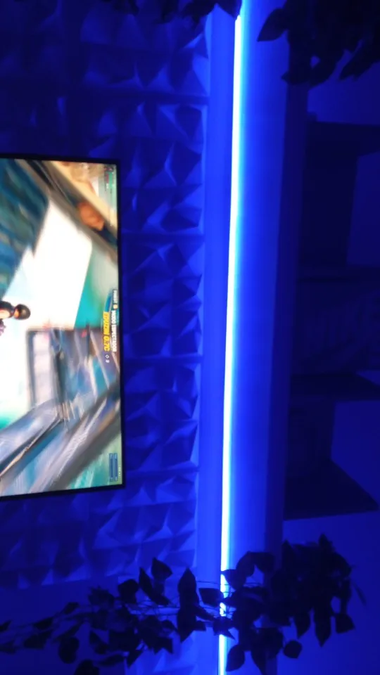 Fita Neon Led 5m 12v Flexível Alto Brilho Rgb Com Controle photo review