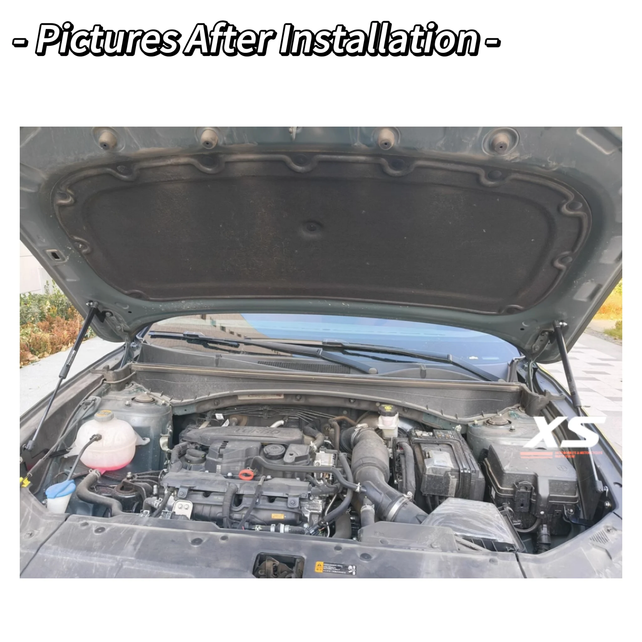 Front Hood Bonnet Struts For Hyundai Tucson NX4 2021-2025 Modify Lift Support Damper Shock Absorber Cylinder Piston Rods Verins 3