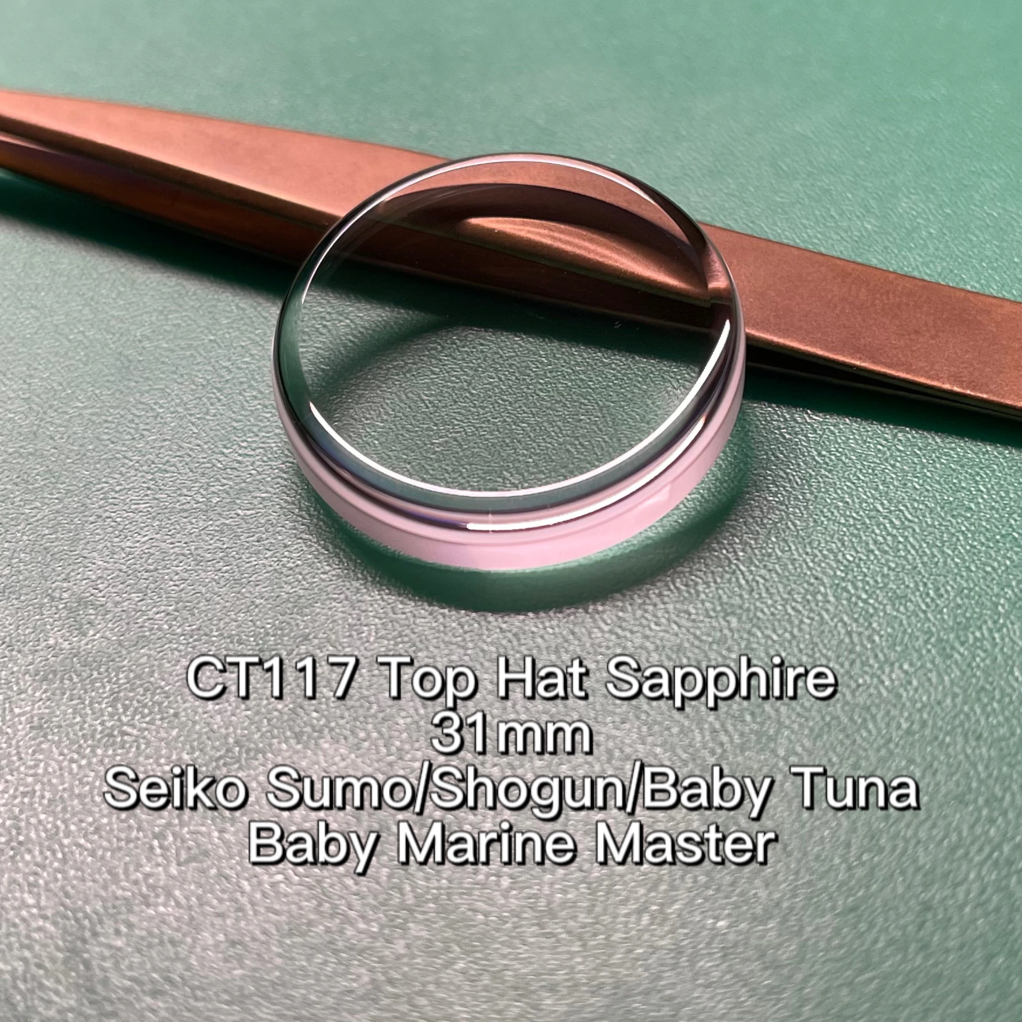 Ct117 - Top Hat Vetro Zaffiro Per Sumo/Shogun/Baby Tonno/Baby Marine Master
