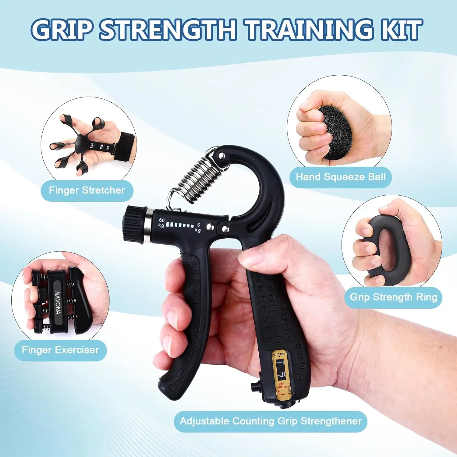 Adjustable Grip Trainer Kit 3