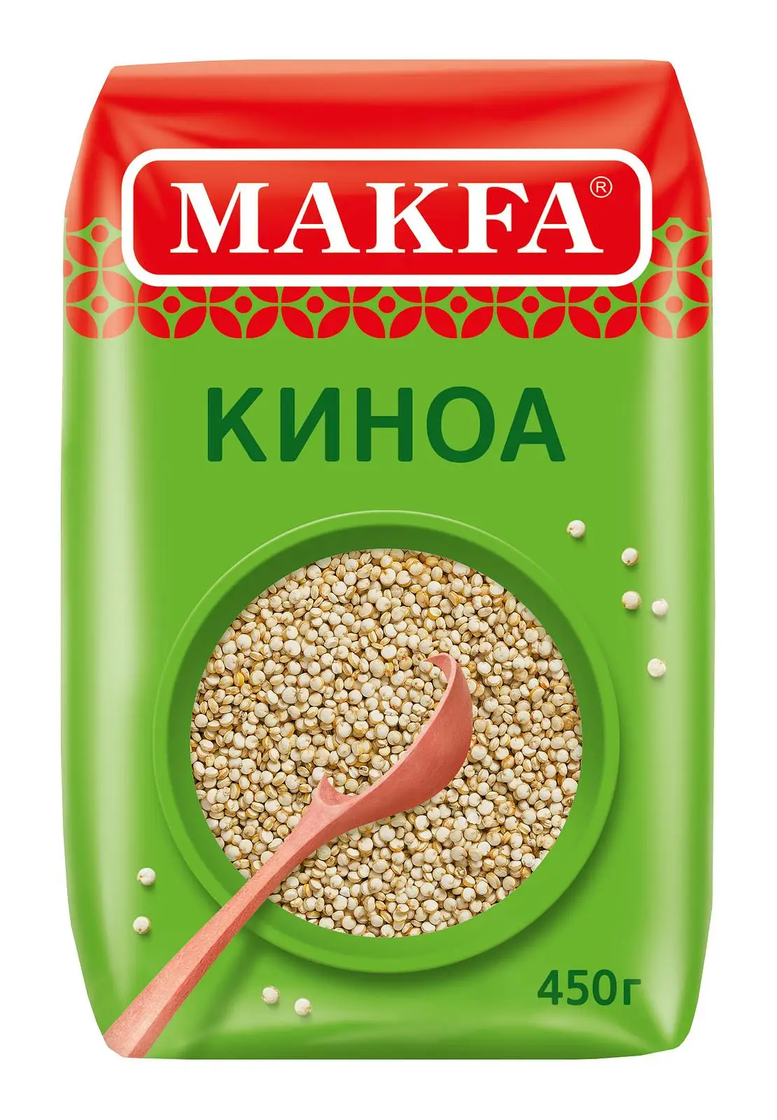 Упаковка 8 штук Киноа Макфа 450г