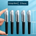 5 Pens Black