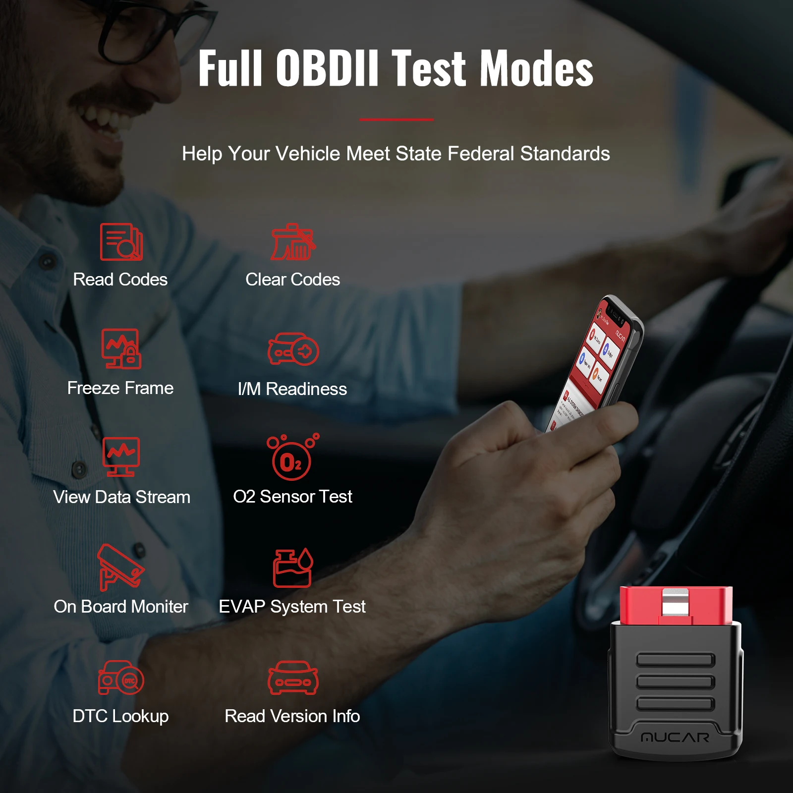 MUCAR BT200/BT200 Pro OBD2 Auto Scanner tool Code reader car scan SAS Oil 15 Resets full system automotive Diagnostic Tools 3
