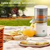 Citrus Orange Juice Maker Machine  Electric USB Charge Portable Hands Free Citrus Orange Juice Maker Machine Citrus Juicer 2