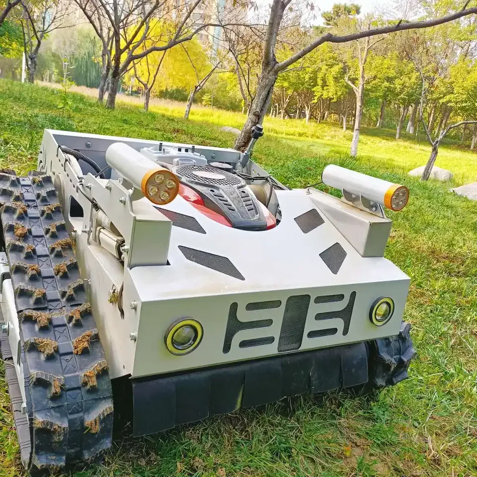 

Sell Multifunctional Remote Control Robot Automatic Gasoline Lawn Mower To Send Blade Grass Cutter