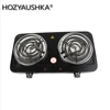 black 2000W double-ended spiral tube electric furnace without radiation 1