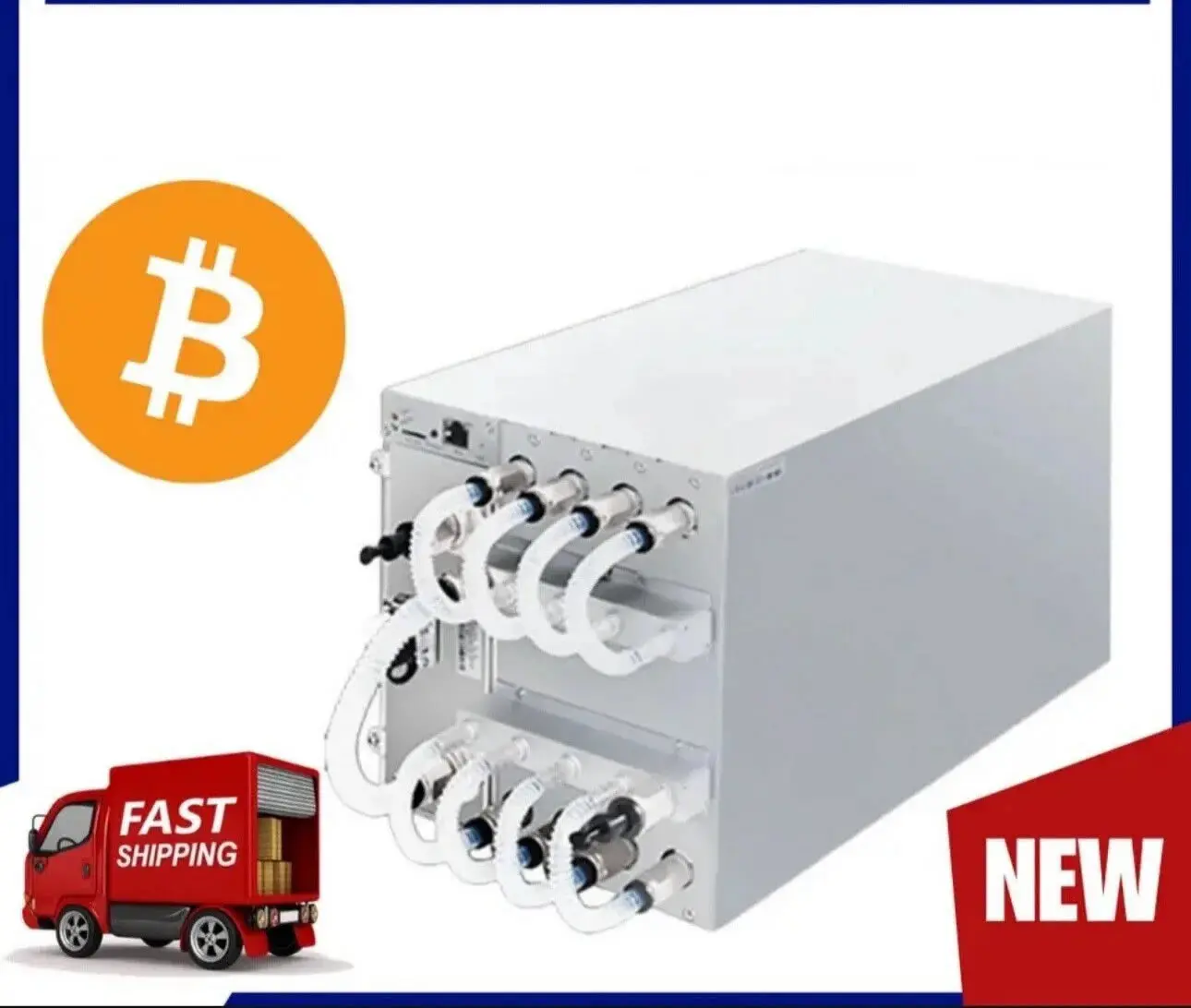 

Bitmain Antminer S19 Pro+ Hydro 191Th/s 5252.5W - BTC BCH Miner..