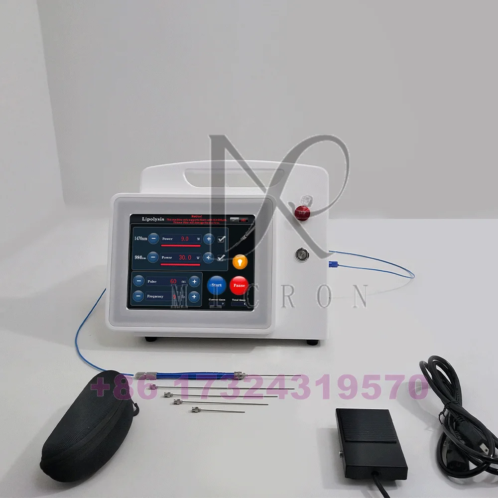 CE Certified 980+1470nm Laser Machine - Fat Reduction & Skin Tightening for Salon/Home 3