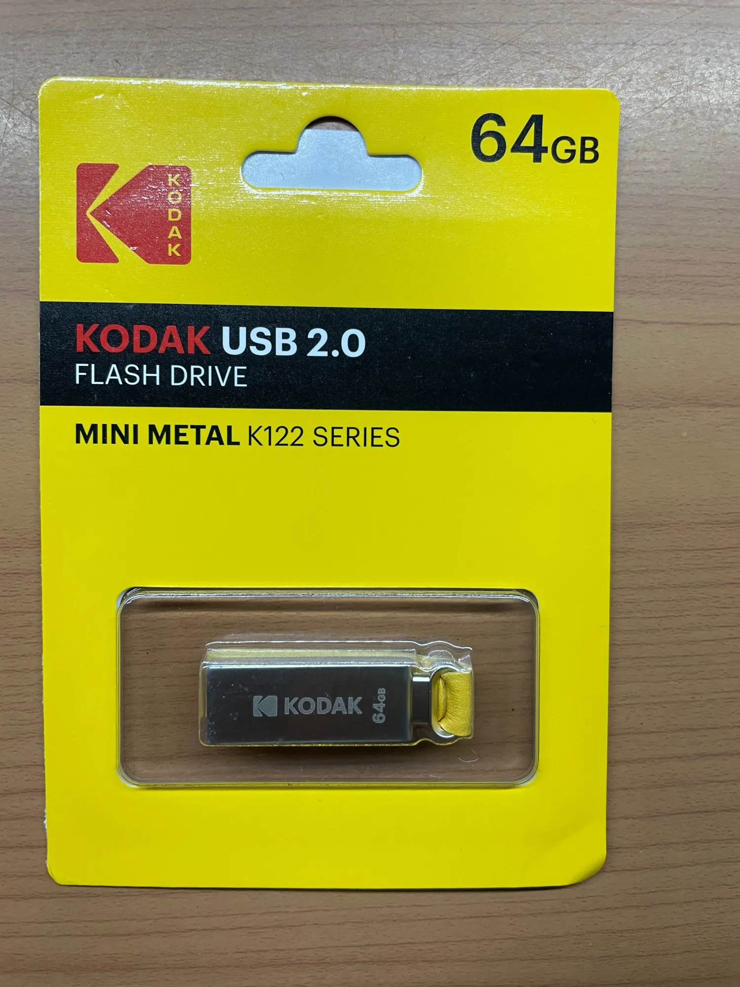 KODAK USB Flash Drive USB2.0 Pendrive Mini U Disk Memory Stick 128GB 64GB 32GB Llave de almacenamiento USB para PC con regalo de cuero photo review