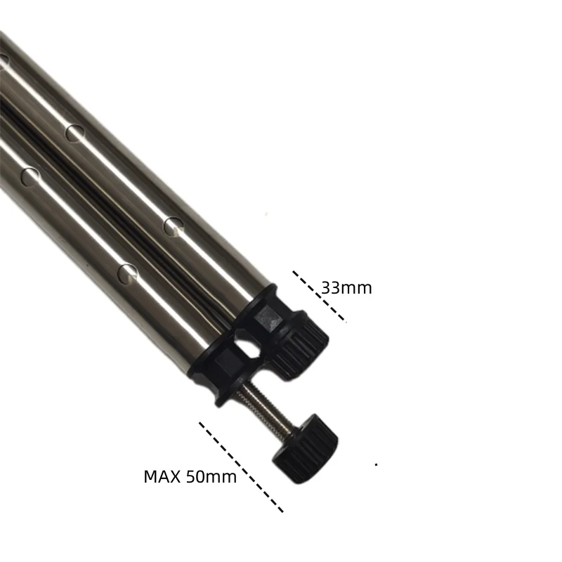 キャンプ用伸縮式igtテーブル脚、高さ調節可能、5ギア、304ステンレス