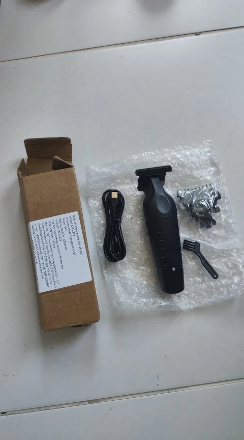 Kemei 2299 barbeiro aparador de cabelo sem fio 0mm zero lacunas escultura clipper detalhe profissional máquina corte acabamento elétrico photo review