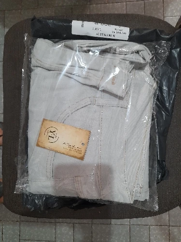 Calça Masculina Sarja Skinny com Elastano Casual photo review