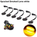 6PC Smoked  Amber