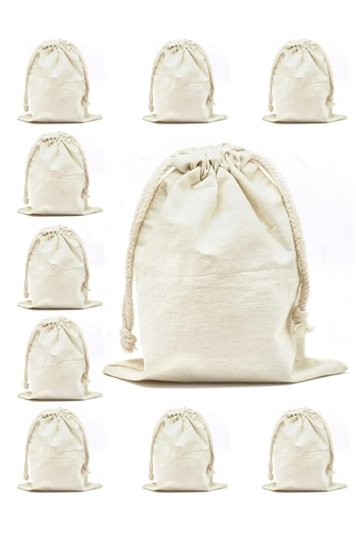 

10 Pieces 30x40 Cm Organic Fabric Raw Cloth Pouch Pulses Pouch CLOTH BAG Henna Wedding Organizer Pouch Fruit Vegetable Bag Fast