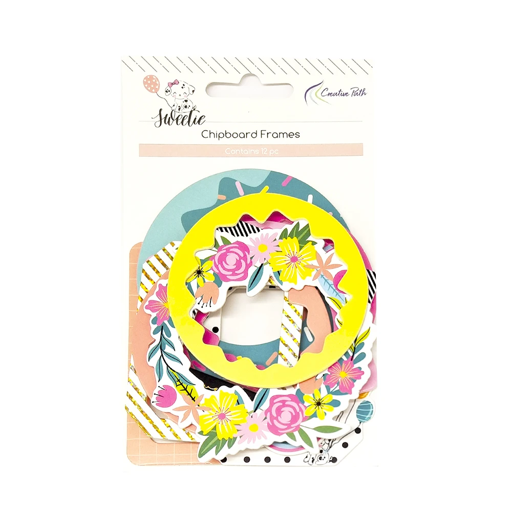 Креативный путь 4 цвета рамка 12 шт деко наклейки для скрапбукинга коллаж ненужные аксессуары для журналов Эстетическая этикетка материал бумага