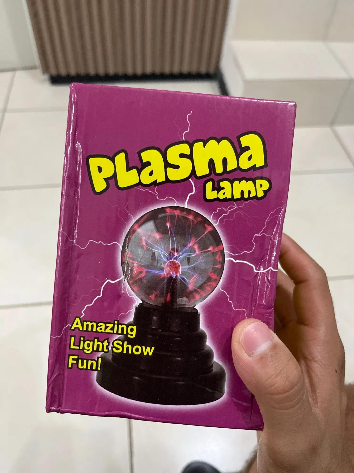 Magic Plasma Ball Lamp LED Atmosphere Night Light Touch control