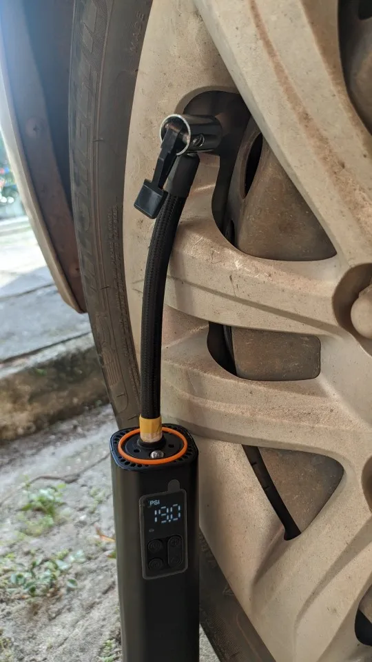 Versatile & Portable Air Pump for Cars & More photo review