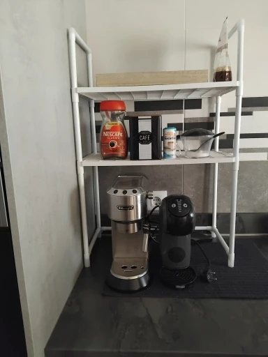 Multi-Layer Kitchen Storage Rack Condiment Organizer Shelf Microwave Shelf photo review