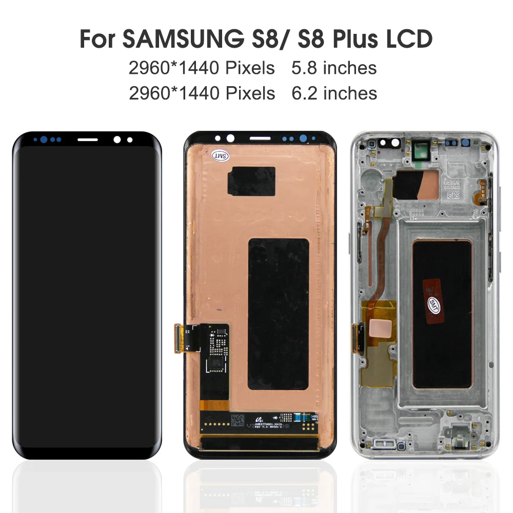 S8 5.8''For Samsung For Ori G950W G950S G950K G950L G950F G950N LCD Display Touch Screen Digitizer Assembly Replacement