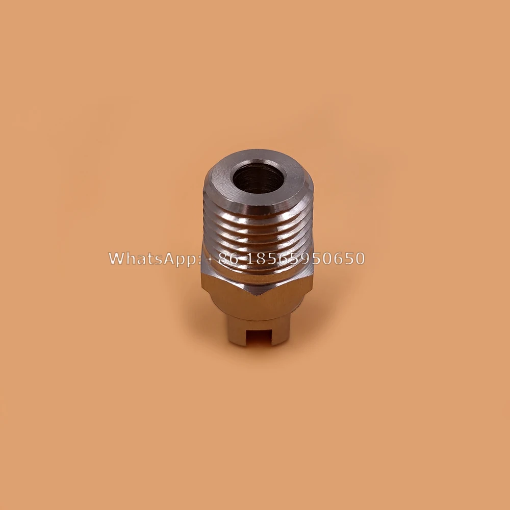 SS304 ve 제트 플랫 선풍기 스프레이 깍지, 산업 공장 청소, 먼지 제거 깍지, 1/8 인치 BSPT 45 도, 65/110 도