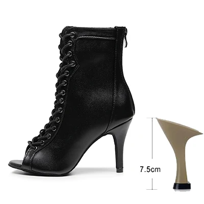cuban heel 7.5cm