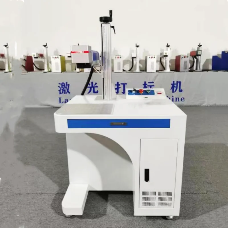 

Factory Direct 30W Fiber Laser Marking Machine, Metal,Jewelry, Hardware Nameplate, Stainless Steel,Cola Bottle Laser Engraving