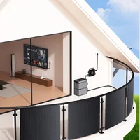 Panneau solaire flexible IP67 monocristallin 240W 19.6VDC, lot de 4 modules PV extérieurs 960W pour système de charge de balcon, camping-car et bateau 6