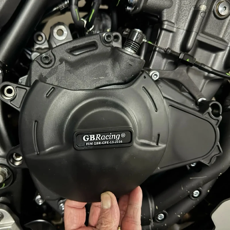 액세서리 모토 GBRacing 엔진 보호 장치(보조 커버 + 클러치 커버) 2025 MT-07/MT-07 AMT/Tenere 700/700 Rally용