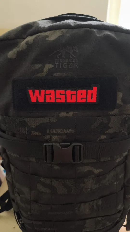 Wasted Gaming Embroidered Patch photo review