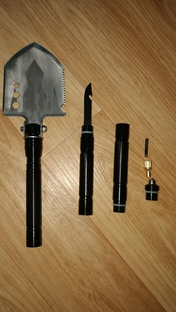 Attachment image review on Androf 8 in 1 Folding Shovel