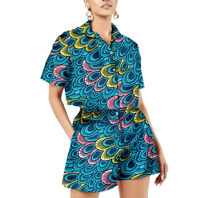 Seun Print Crop Top and Short - Image 4