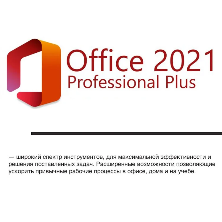 Рисунок 2 - Microsoft Office 2021 Pro Plus