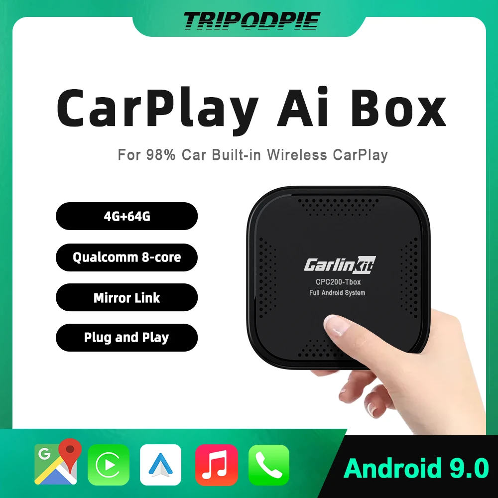 Carlinkit Carplay Ai Box Android Auto Wireless Carplay Android 9.0