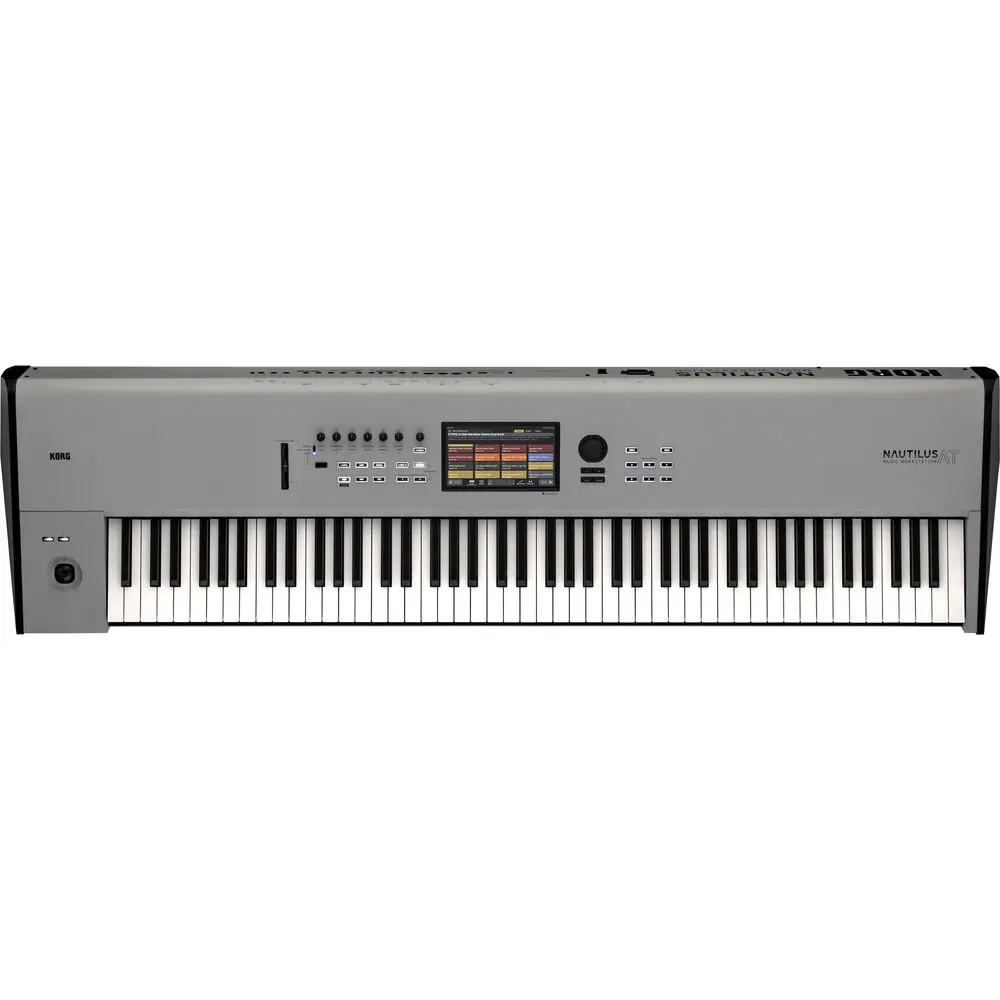 Korg Nautilus AT 88-Key Music Workstation with Aftertouch (Limited-Edition Gray)