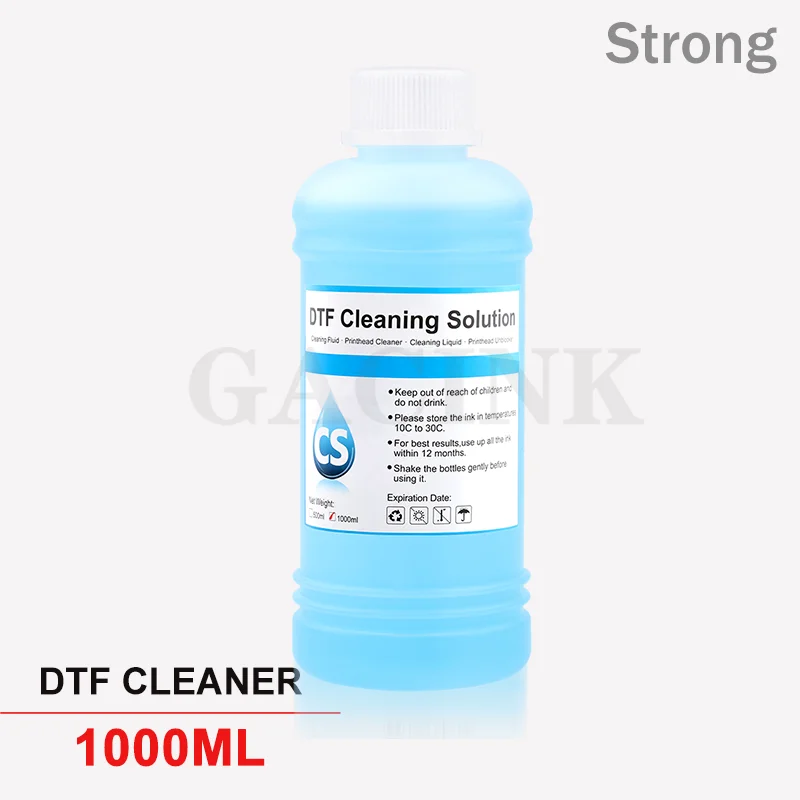 DTF Cleaner inkjet printer cleaning kit,printer cleaner DTF Cleaning Solution Liquid For Direct to Film Printer Printhead Tube Maintenance Kit (4 Capacity Options)
