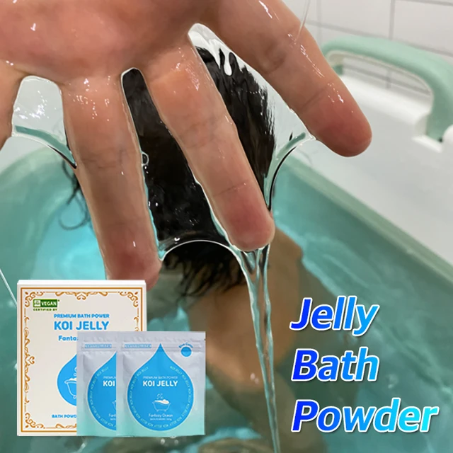즐거움과 이점이 가득한 젤리 입욕제 슬라임으로 감각적이고 편안한 목욕 경험을 즐기세요.