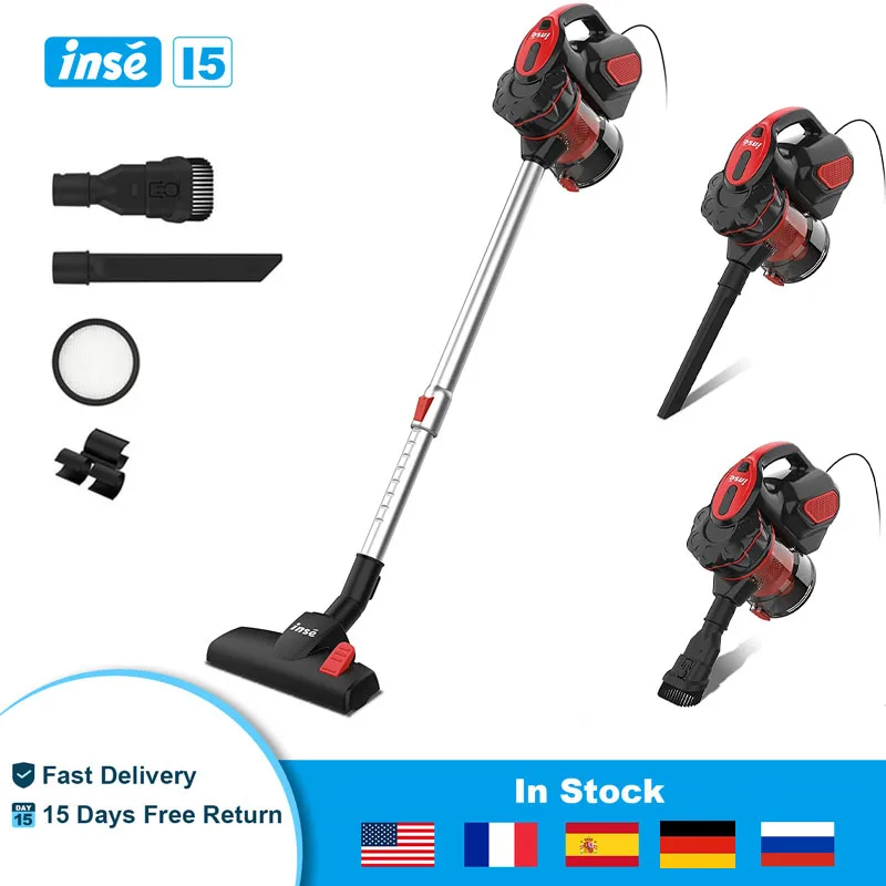 VacuumCleanerCorded18KpaPowerfulSuction600WMotorHandheldVacuum