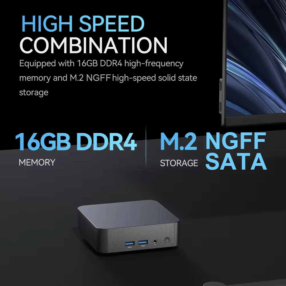 Mini PC Windows 11 Intel Core i9 8950HK 16GB DDR4 512GB 1TB
