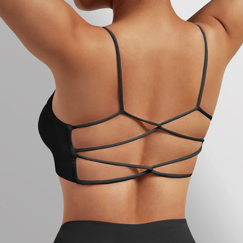 Wireless Push Up Sport Bra Top Women