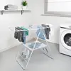Heavy Duty Gullwing Drying Rack, White Metal. 3
