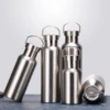 Stainless Steel Thermos Water Bottle Leak-proof Double Wall Large Capacity Wide Mouth Sports Water Bottles For Cycling