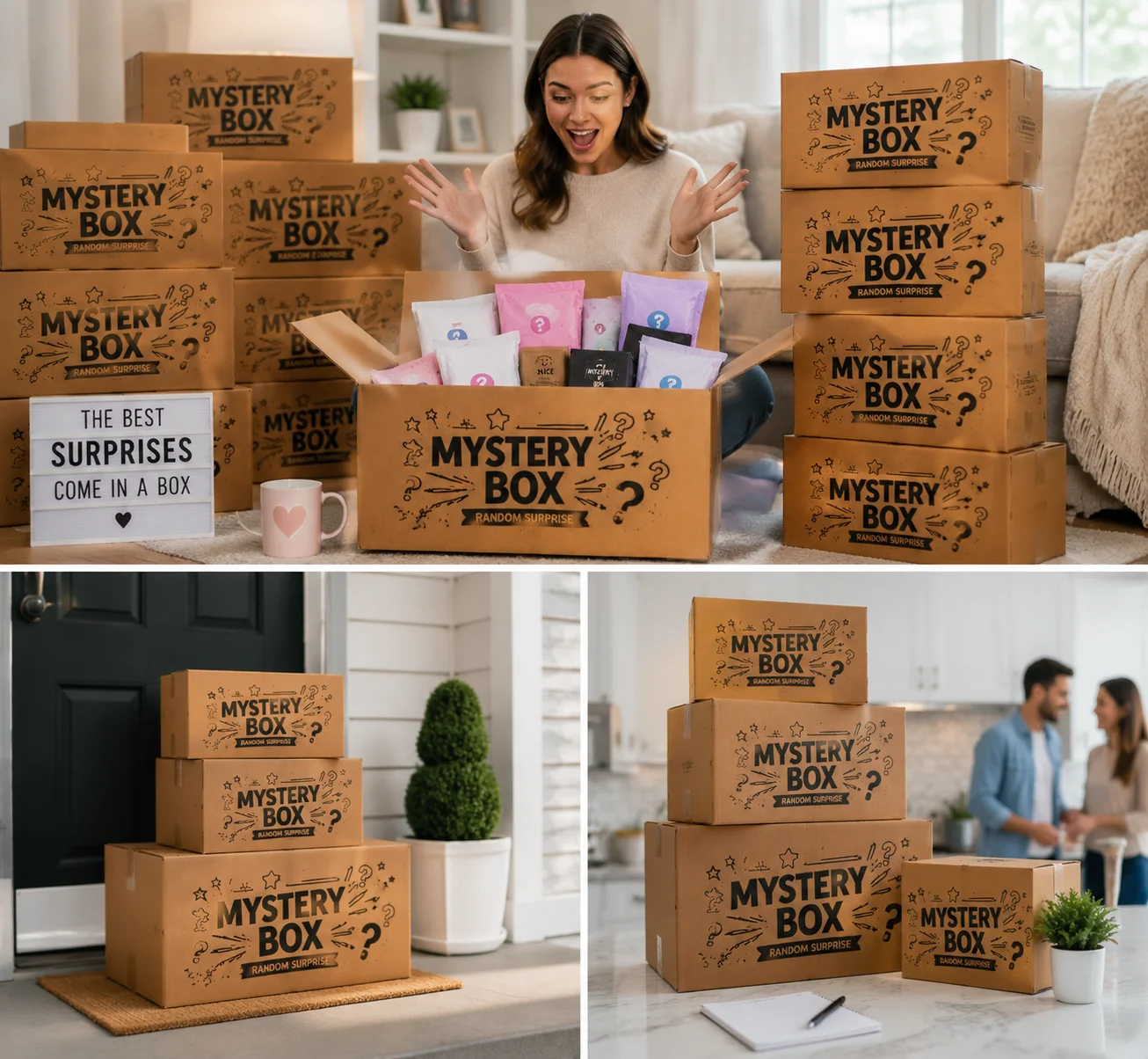 Mystery Box Surprise – Random Items, Fast Shipping, Great Value Blind Box